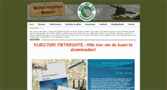 Desktop Screenshot of militairhistorischmuseumachtmaal.nl